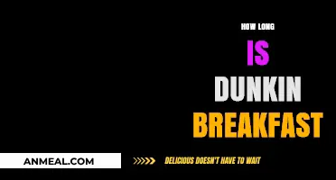 Dunkin Breakfast Hours: When Does Breakfast End at Dunkin?