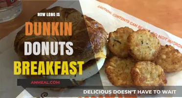 Dunkin' Donuts Breakfast: What's the Deal?