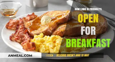 Friendly's Breakfast Hours: When Can You Get Your Morning Fix?