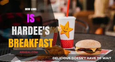 Hardee's Breakfast: What's the Time Limit?
