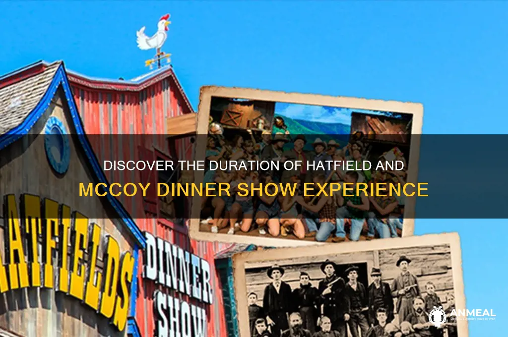 how long is hatfield and mccoy dinner show