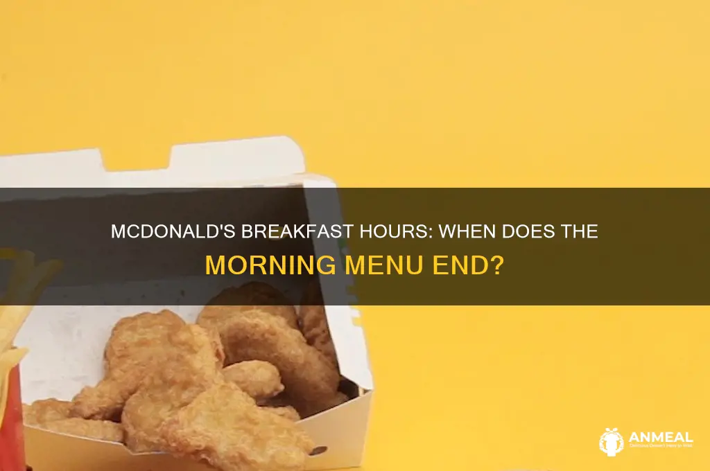 how long is mcdonals breakfast