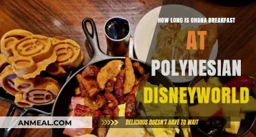 Ohana Breakfast at Disney's Polynesian: Duration and Details