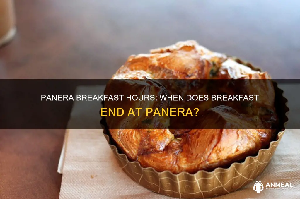 how long is panera breakfast