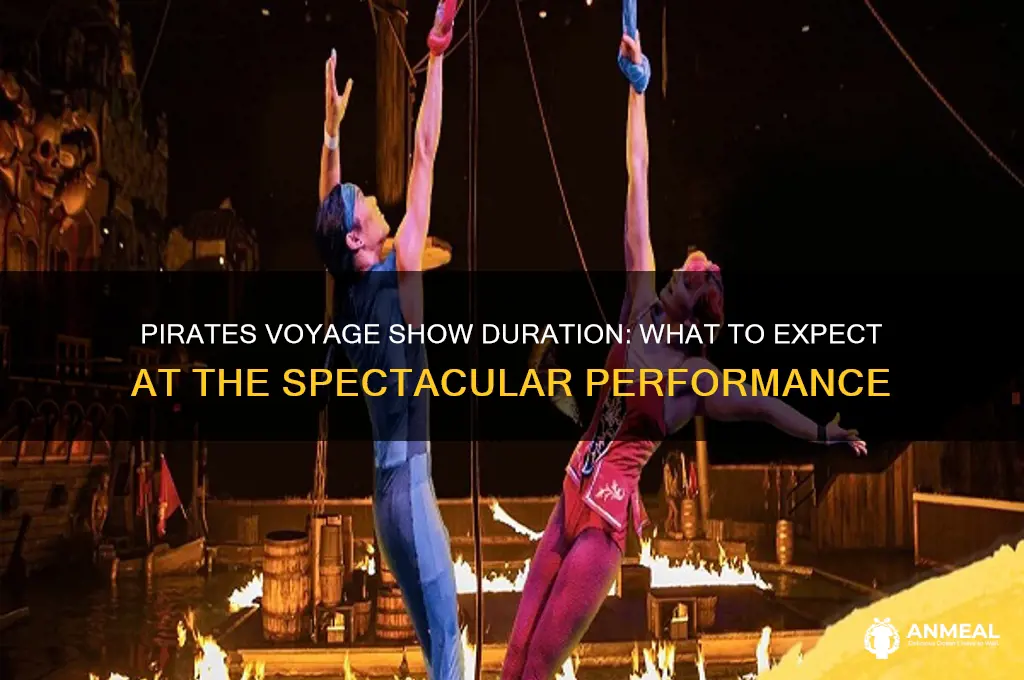 how long is pirates voyage show