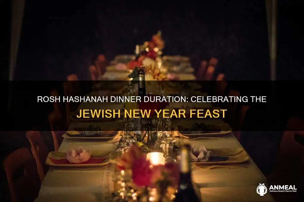 how long is rosh hashanah dinner