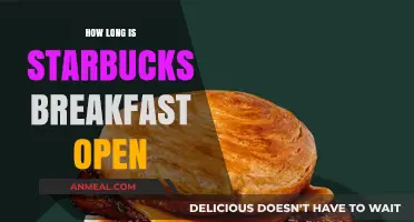 Starbucks Breakfast Hours: What Time Does it End?
