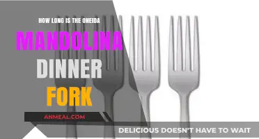 Oneida Mandolina Dinner Fork Length: A Comprehensive Measurement Guide