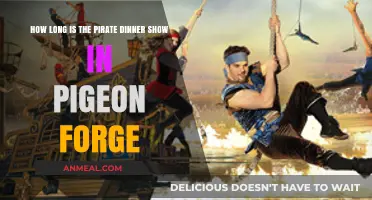 Pirate Dinner Show in Pigeon Forge: Duration and Experience