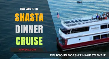 Shasta Dinner Cruise Duration: A Guide to Your Evening Experience