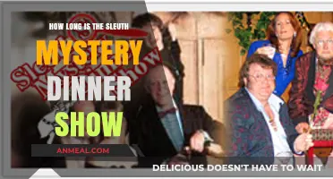 Unveiling the Sleuth Mystery Dinner Show's Duration: A Complete Guide