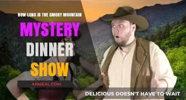 Unveiling the Smoky Mountain Mystery Dinner Show's Duration