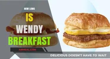 Wendy's Breakfast Hours: When Does the Morning Menu End?