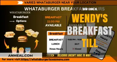 Wendy's Breakfast: What's the Cut-Off Time?