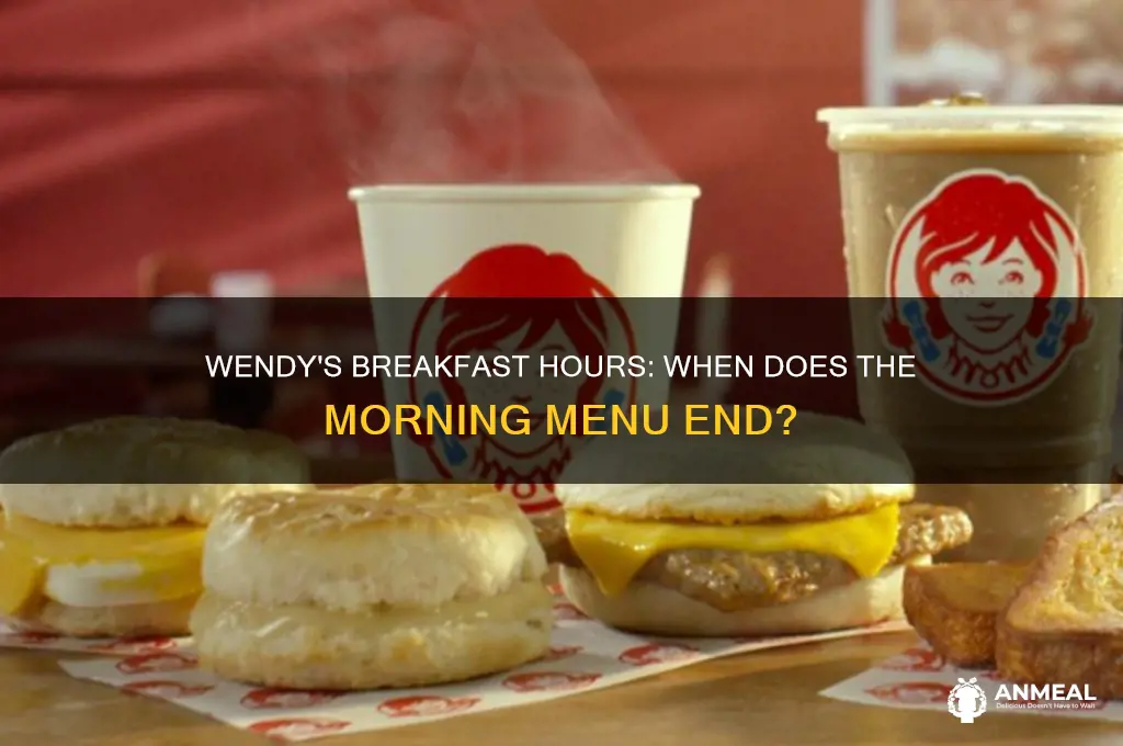how long is wendys breakfast