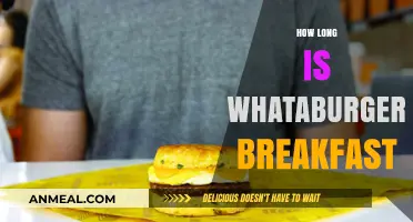 Whataburger Breakfast Hours: When Does Breakfast End?