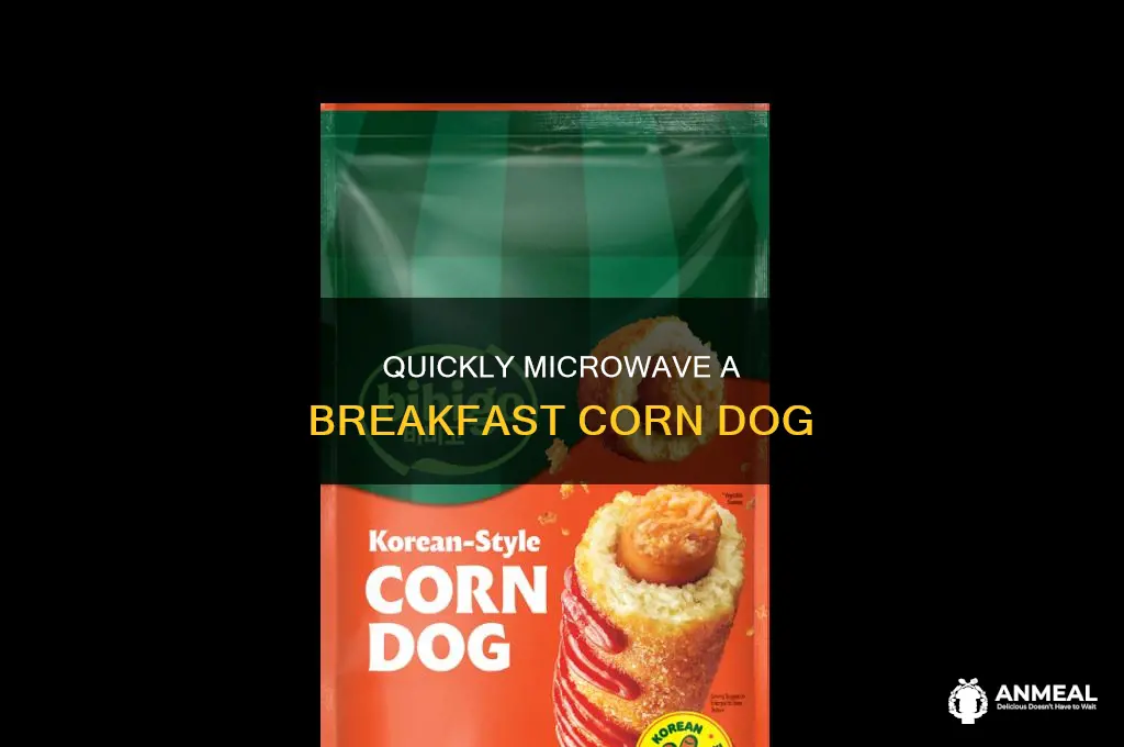 how long microwave a breakfast corn dog