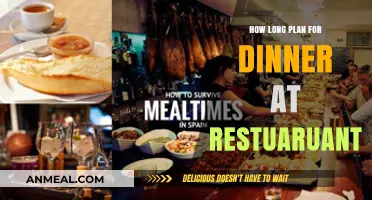Planning Your Restaurant Dinner: Timing Tips for a Perfect Evening
