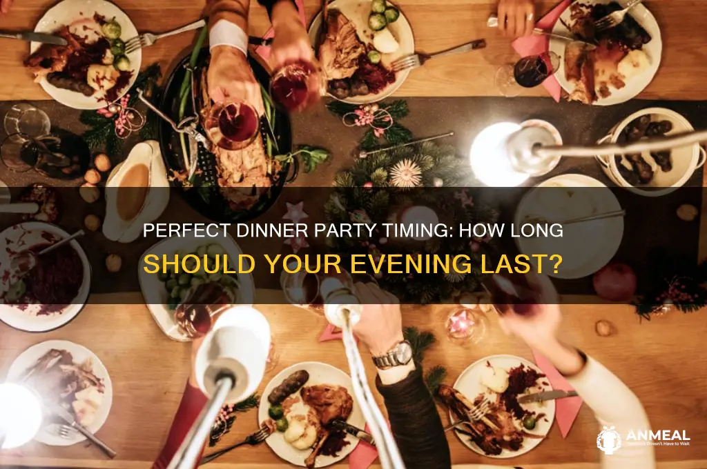how long should a dinner ja