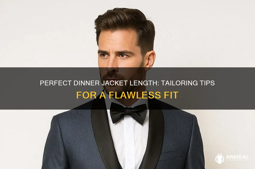 how long should a dinner jacket be