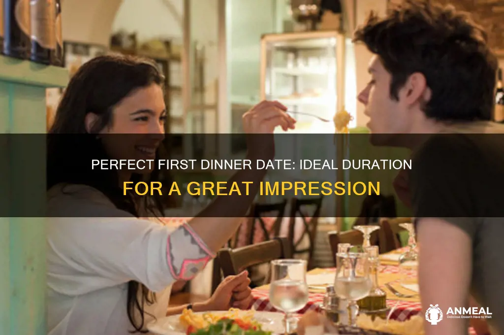how long should a first dinner date last