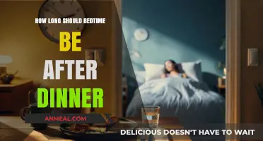Optimal Bedtime Timing: How Long After Dinner Should You Wait?