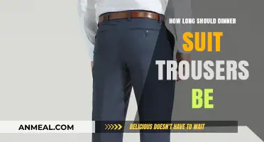 Perfect Dinner Suit Trousers Length: A Guide to Tailored Elegance