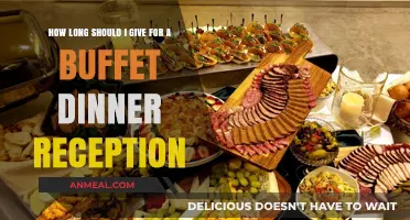 Perfect Timing for Your Buffet Dinner Reception: A Planning Guide