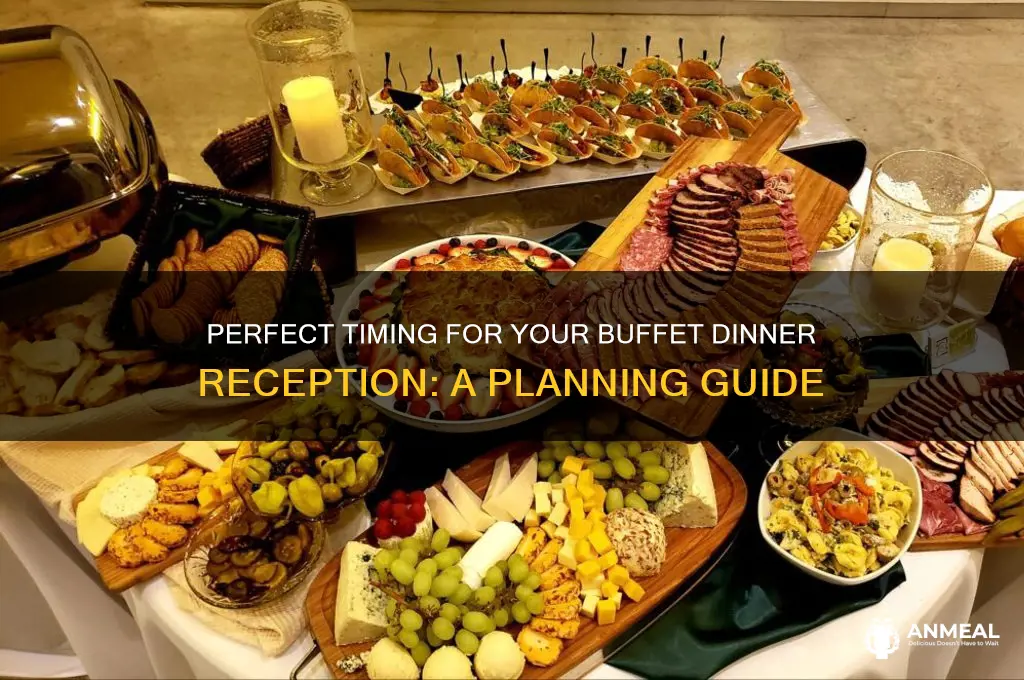 how long should i give for a buffet dinner reception