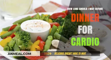 Optimal Timing: Cardio Before Dinner for Best Results