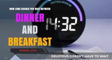 Optimal Fasting Window: Timing Dinner to Breakfast for Health Benefits