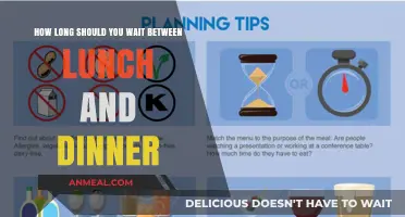 Optimal Meal Timing: How Long to Wait Between Lunch and Dinner