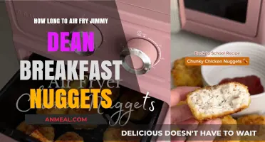 Air-Frying Jimmy Dean Breakfast Nuggets: Quick and Easy!