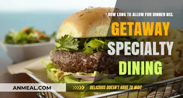 NCL Getaway Specialty Dining: Perfect Timing for Your Dinner Experience