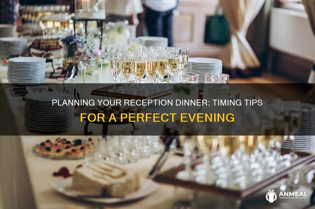 how long to alot for dinner at reception