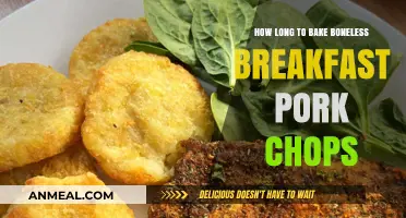 Perfectly Baked Boneless Breakfast Pork Chops: Timing and Techniques