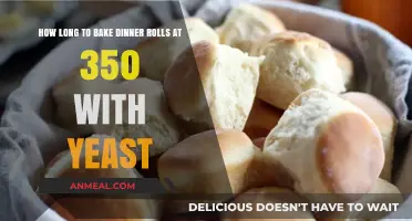 Perfect Yeast Dinner Rolls: Baking Time at 350°F Revealed