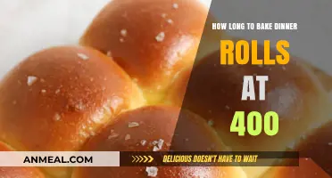 Perfect Dinner Rolls: Baking Time at 400°F Made Easy