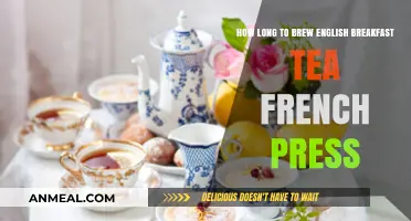 Brewing English Breakfast Tea: French Press Timing