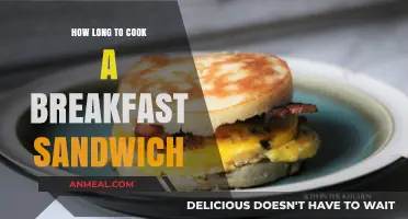Quick Breakfast Sandwich: Cooking Time Perfection