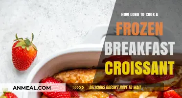 Quickly Bake a Frozen Breakfast Croissant to Perfection