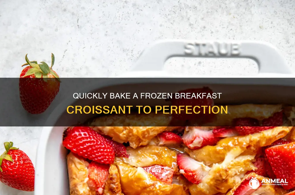 how long to cook a frozen breakfast croissant