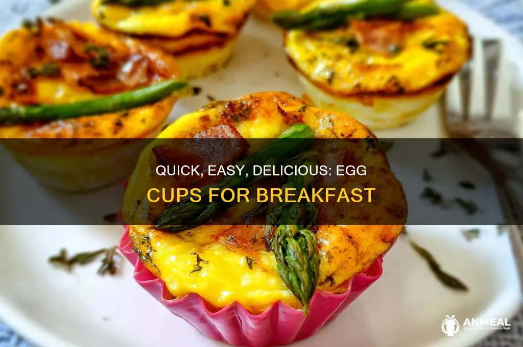 how long to cook breakfast egg cups