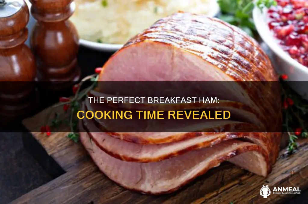 how long to cook breakfast ham