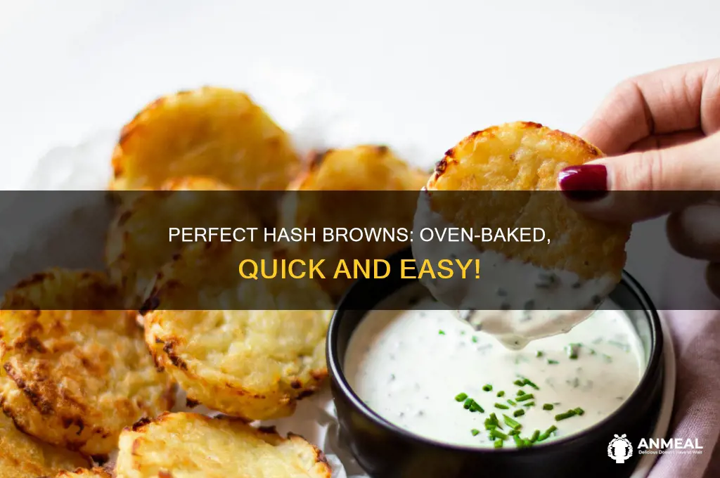 how long to cook breakfast hash browns in oven