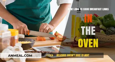 Oven-Baked Breakfast Links: How Long to Cook Them?