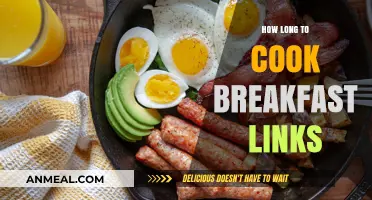 Quick, Tasty Breakfast Links: Cooking Time Revealed