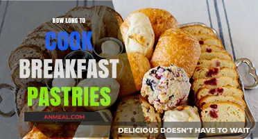 Breakfast Pastries: Baking Time and Temperature Guide