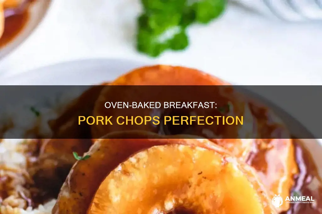 how long to cook breakfast porckchops in oven
