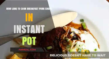 Quick Breakfast Pork Chops: Instant Pot Cooking Time